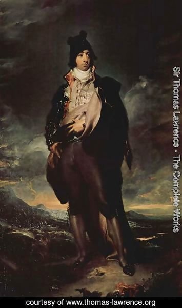 Sir Thomas Lawrence - Portrait of Jon Lord Mountstuart