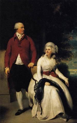 Sir Thomas Lawrence - Mr and Mrs John Julius Angerstein  1792