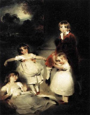 Portrait of the Children of John Angerstein  1808
