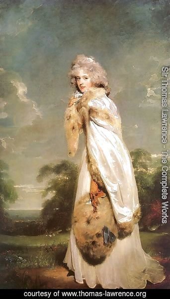 Sir Thomas Lawrence - Elisabeth Farren, Later Countess of Derby