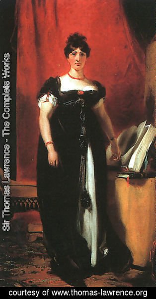 Sir Thomas Lawrence - Mrs. Siddons  1804