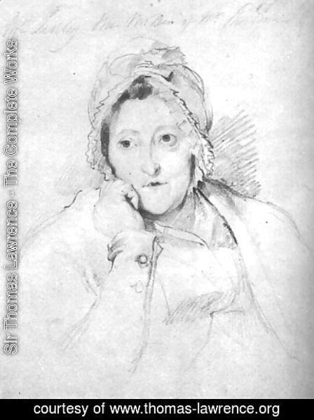 Portrait of Mrs. Linley  1790