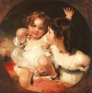 Sir Thomas Lawrence - The Calmady Children  1824